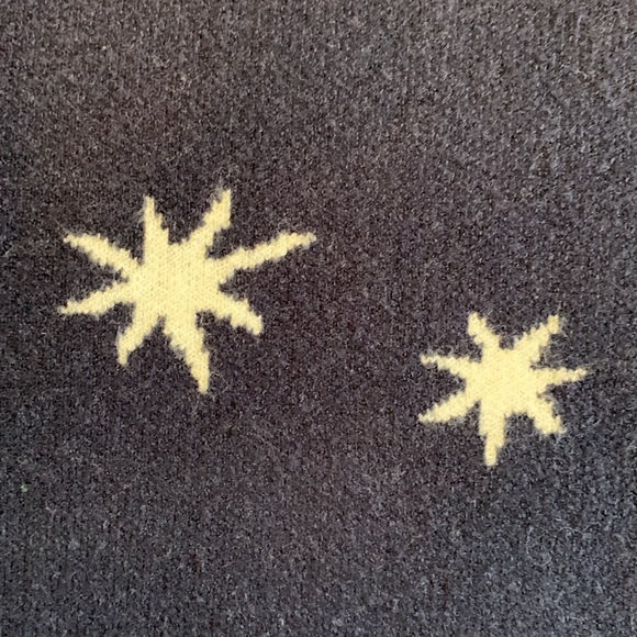 Free Assembly Navy Blue Star Sweater - Picture 12 of 16